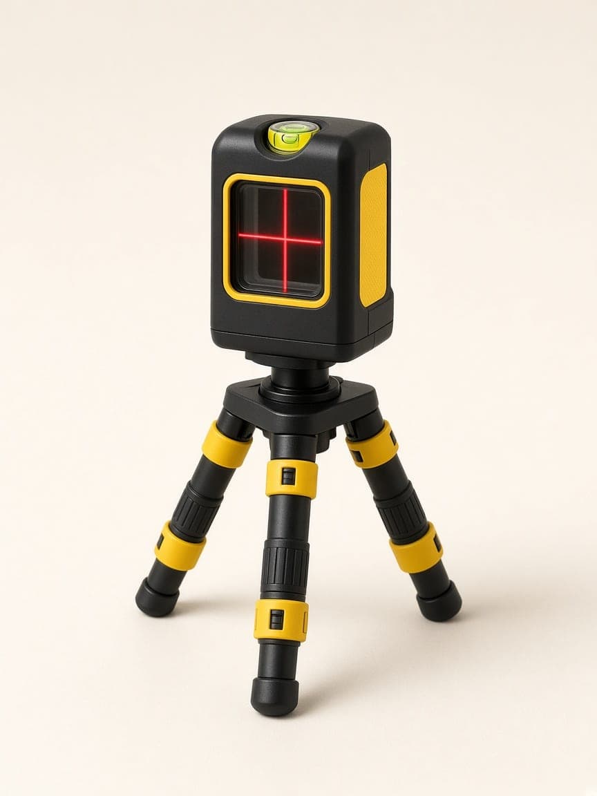 Nível laser portátil com tripé