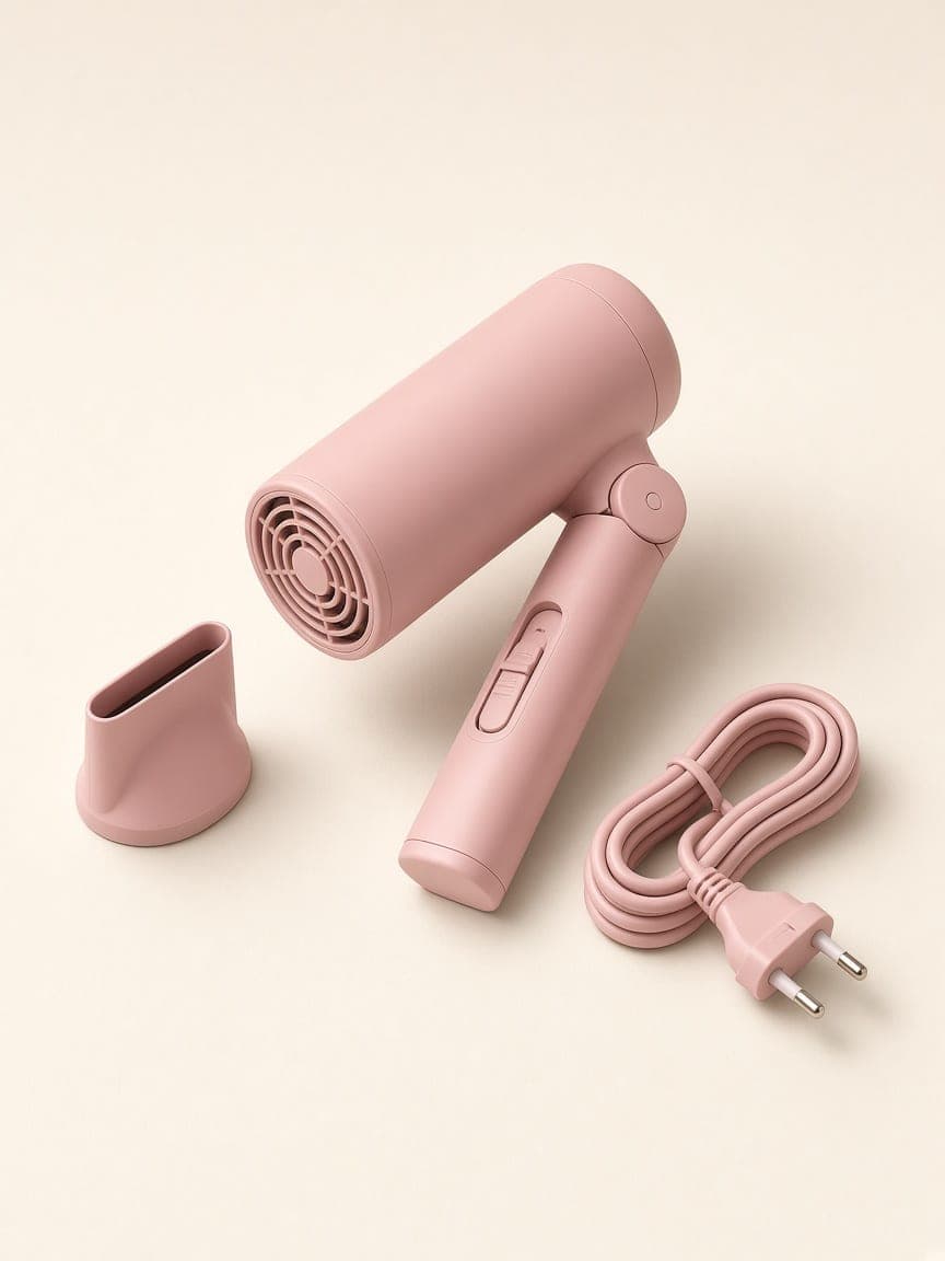 Secador de cabelo iónico compacto 1600 W