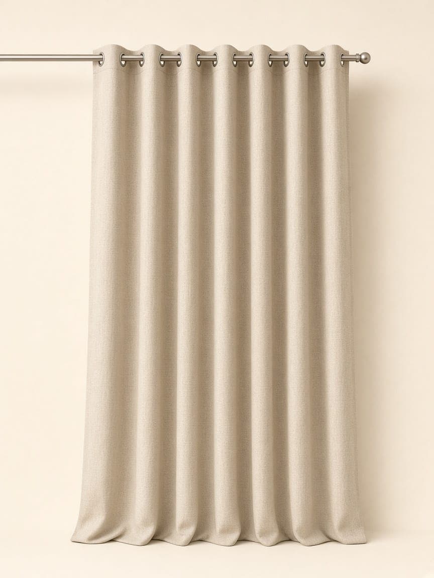 Cortina blackout com ilhós 140×260 cm