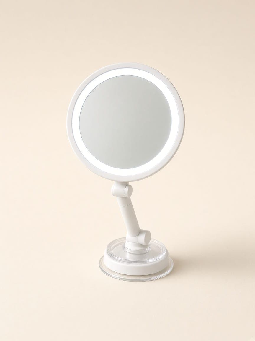 Espelho LED com ampliação 10×