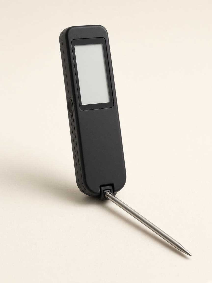 Termómetro digital de cozinha com sonda